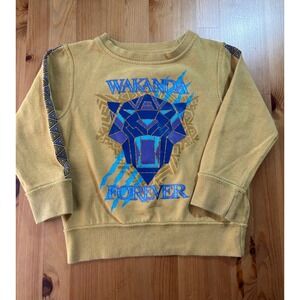 Boys'‎ The Disney Store Wakanda Forever Crewneck Sweater Size 4